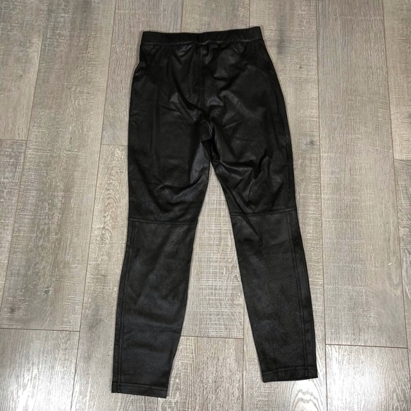 Free People Midnight Coated Faux Suede Stretch Legging Size S petite - Picture 3 of 5